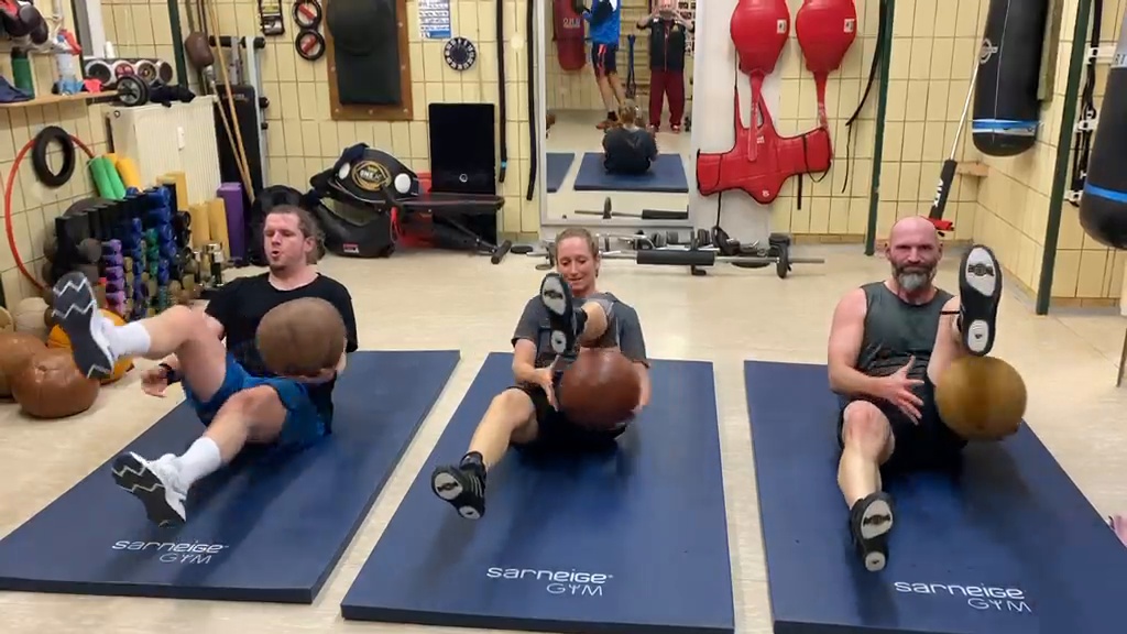 Konditions- und Krafttraining mit Medizinbällen